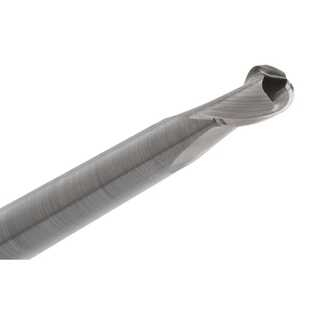 Cgs Tool 2Fl 30 Deg Profile Ball End W/ Reduced Neck 1/2"Dia 13/16"Loc W/ 1-5/8" Reach 6"Oal 7010